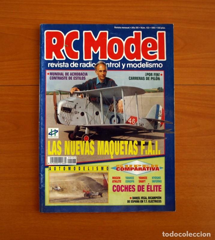 Hobbys: RC Model Radio Control y Modelismo-Revista -N&ordm; 153 del A&ntilde;o 1993 -HOP Edita Hobby Press S.A.