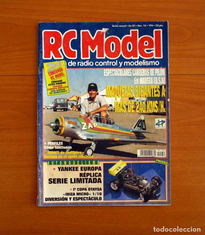 Hobbys: RC Model Radio Control y Modelismo-Revista -N&ordm; 156 del A&ntilde;o 1994 -HOP Edita Hobby Press S.A.
