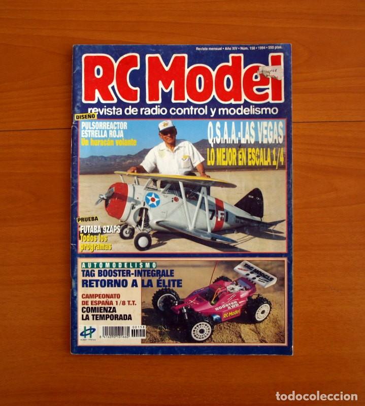 Hobbys: RC Model Radio Control y Modelismo-Revista -N&ordm; 158 del A&ntilde;o 1994 -HOP Edita Hobby Press S.A.