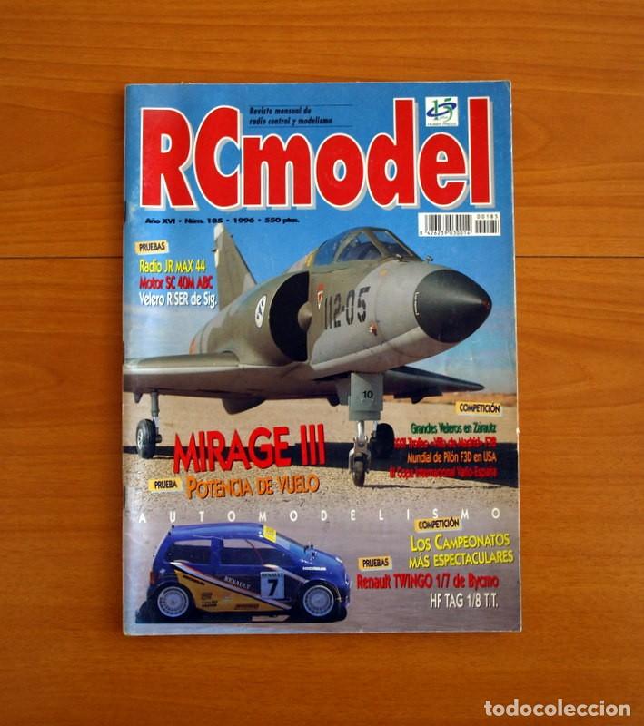 Hobbys: RC Model Radio Control y Modelismo-Revista -N&ordm; 185 del A&ntilde;o 1996 -HOP Edita Hobby Press S.A.