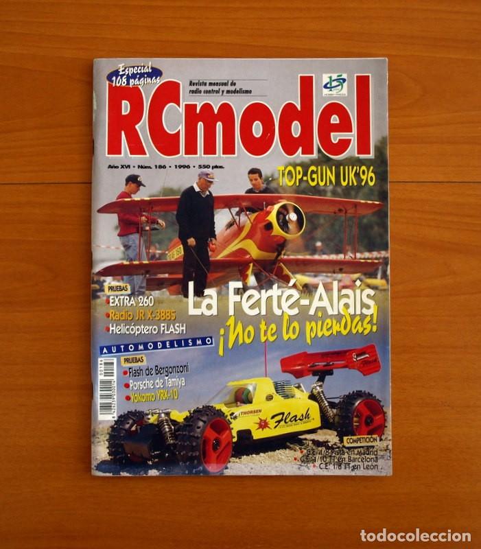 Hobbys: RC Model Radio Control y Modelismo-Revista -N&ordm; 186 del A&ntilde;o 1996 -HOP Edita Hobby Press S.A.