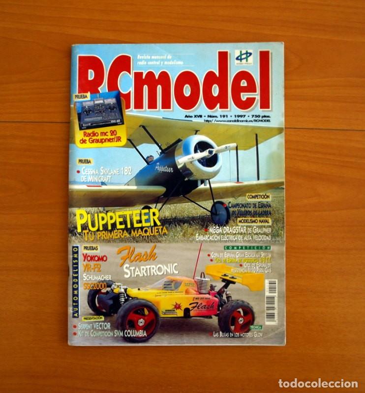 Hobbys: RC Model Radio Control y Modelismo-Revista -N&ordm; 191 del A&ntilde;o 1997 -HOP Edita Hobby Press S.A.