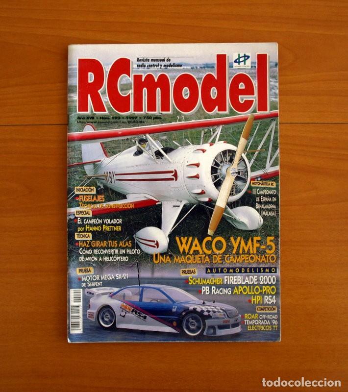 Hobbys: RC Model Radio Control y Modelismo-Revista -N&ordm; 192 del A&ntilde;o 1997 -HOP Edita Hobby Press S.A.