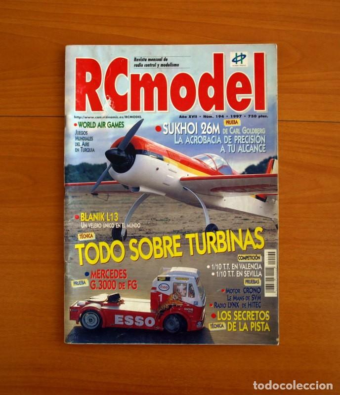 Hobbys: RC Model Radio Control y Modelismo-Revista -N&ordm; 194 del A&ntilde;o 1997 -HOP Edita Hobby Press S.A.