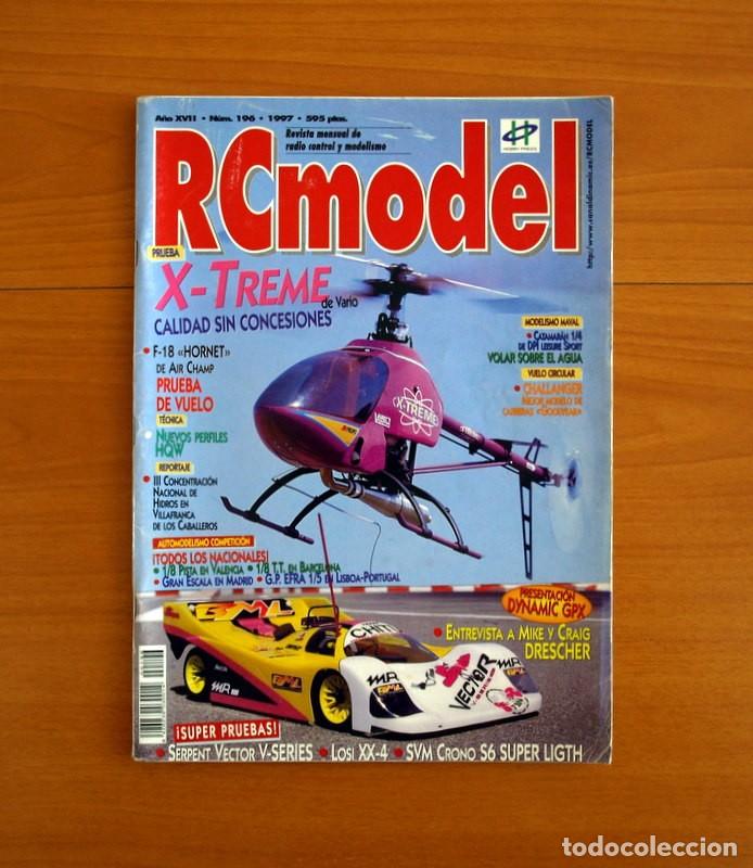 Hobbys: RC Model Radio Control y Modelismo-Revista -N&ordm; 196 del A&ntilde;o 1997 -HOP Edita Hobby Press S.A.