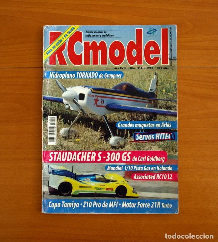 Hobbys: RC Model Radio Control y Modelismo-Revista -N&ordm; 210 del A&ntilde;o 1998 -HOP Edita Hobby Press S.A.