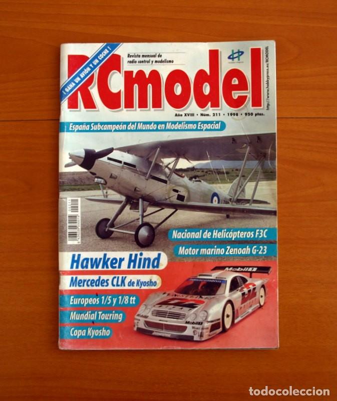 Hobbies: RC Model Radio Control y Modelismo-Revista -N&ordm; 211 del A&ntilde;o 1998 -HOP Edita Hobby Press S.A.