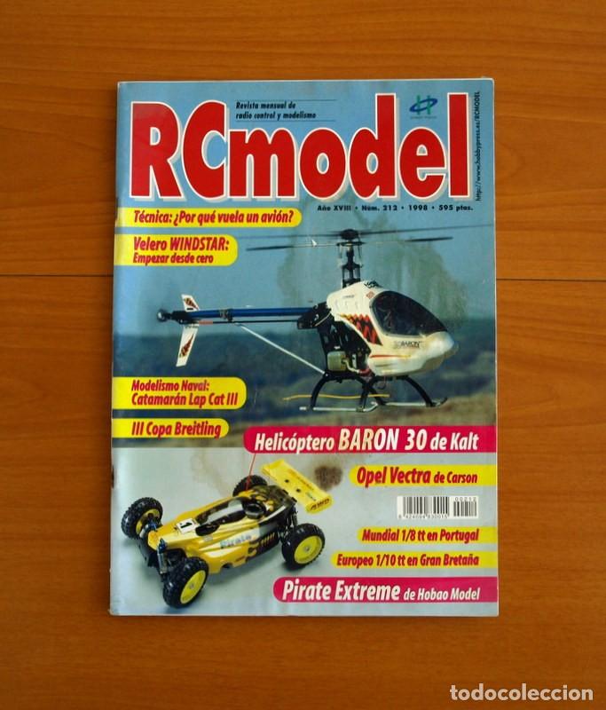 Hobbys: RC Model Radio Control y Modelismo-Revista -N&ordm; 212 del A&ntilde;o 1998 -HOP Edita Hobby Press S.A.