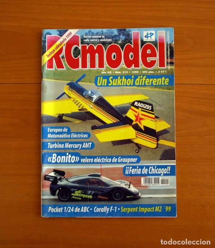 Hobbys: RC Model Radio Control y Modelismo-Revista -N&ordm; 215 del A&ntilde;o 1999 -HOP Edita Hobby Press S.A.