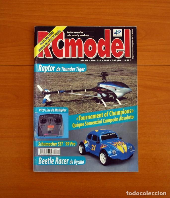 Hobbys: RC Model Radio Control y Modelismo-Revista -N&ordm; 216 del A&ntilde;o 1999 -HOP Edita Hobby Press S.A.