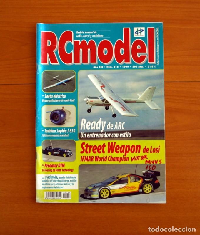 Hobbys: RC Model Radio Control y Modelismo-Revista -N&ordm; 218 del A&ntilde;o 1999 -HOP Edita Hobby Press S.A.