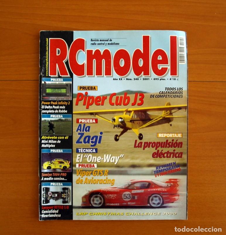 Hobbys: RC Model Radio Control y Modelismo-Revista -N&ordm; 240 del A&ntilde;o 2001 -HOP Edita Hobby Press S.A.