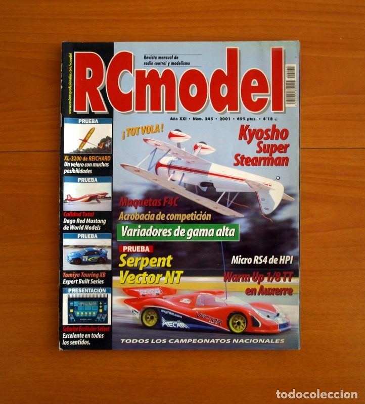 Hobbys: RC Model Radio Control y Modelismo-Revista -N&ordm; 245 del A&ntilde;o 2001 -HOP Edita Hobby Press S.A.