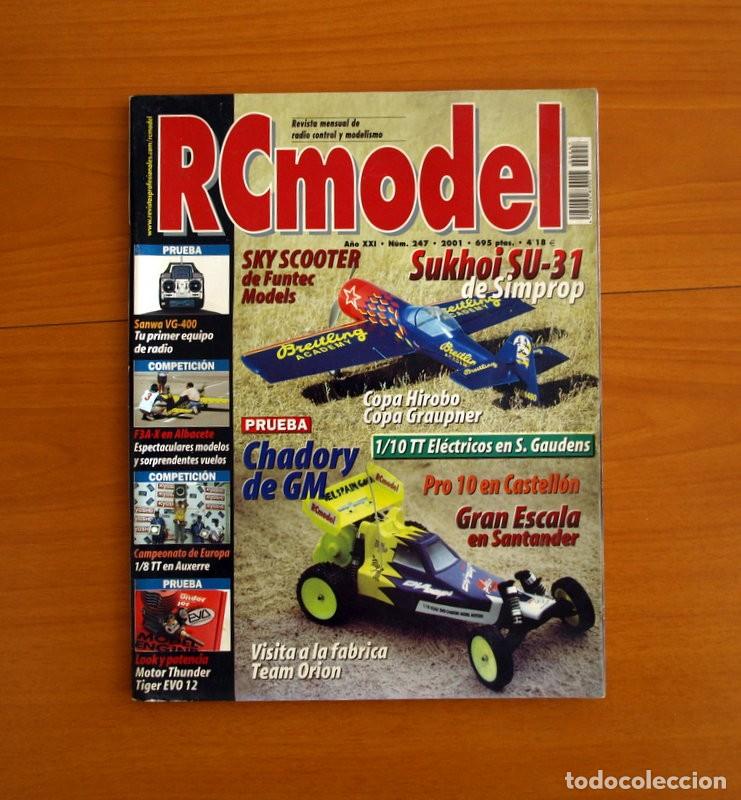 Hobbys: RC Model Radio Control y Modelismo-Revista -N&ordm; 247 del A&ntilde;o 2001 -HOP Edita Hobby Press S.A.