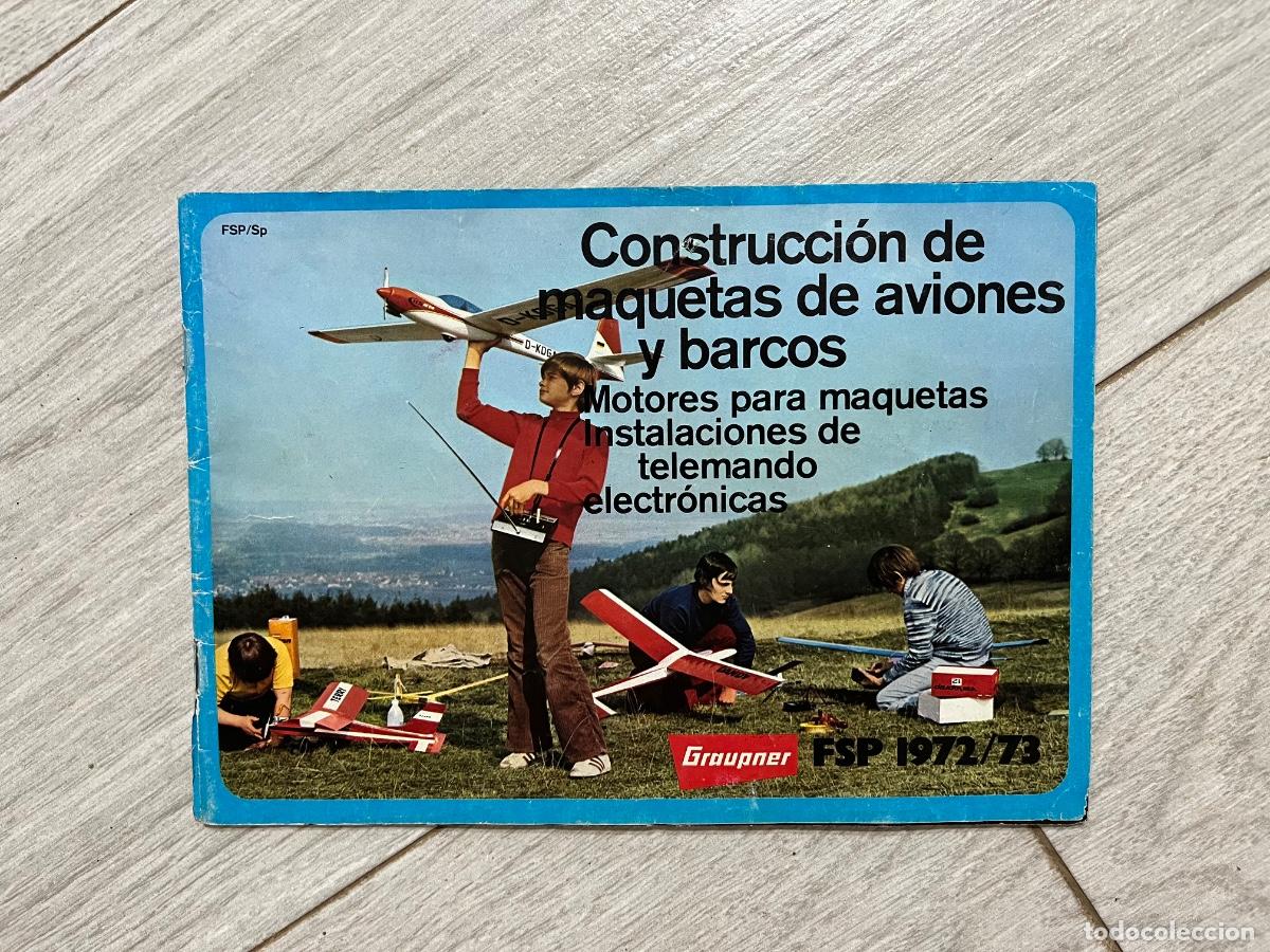 Hobbys: GRAUPNER ANTIGUO CAT&Aacute;LOGO DE MODELISMO - construcci&oacute;n de maquetas de aviones y barcos