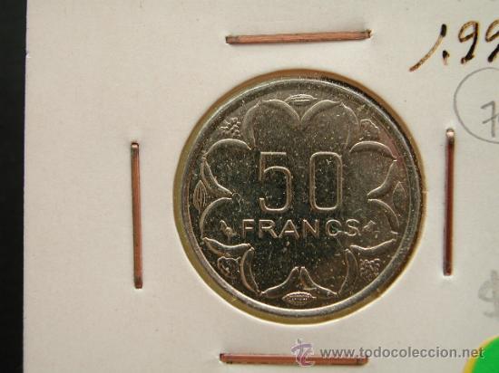 Old Coins of Africa: AFRICA CENTRAL 50 francs 1996