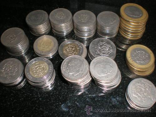 Monedas antiguas de &Aacute;frica: Marruecos 250 dirhams en monedas diversas - Foto 1