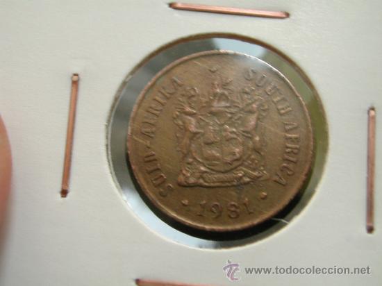 Old Coins of Africa: SUD&Aacute;FRICA SURAFRICA SUID AFRIKA 1 CENT 1981