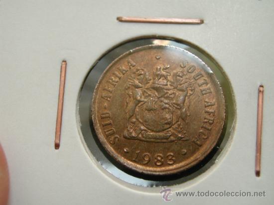 Old Coins of Africa: SUD&Aacute;FRICA SURAFRICA SUID AFRIKA 1 CENT 1983