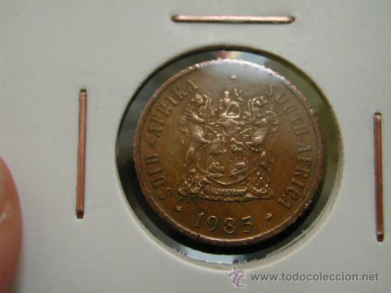 Old Coins of Africa: SUD&Aacute;FRICA SURAFRICA SUID AFRIKA 1 CENT 1985