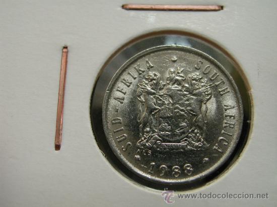 Old Coins of Africa: SUD&Aacute;FRICA SURAFRICA SUID AFRIKA 5 CENTS 1988