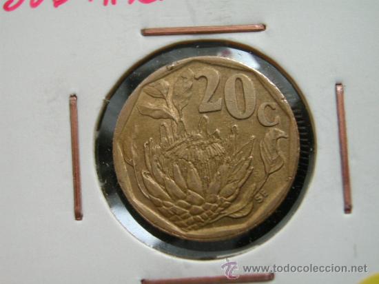 Old Coins of Africa: SUD&Aacute;FRICA SURAFRICA SUID AFRIKA 20 CENTS 1994