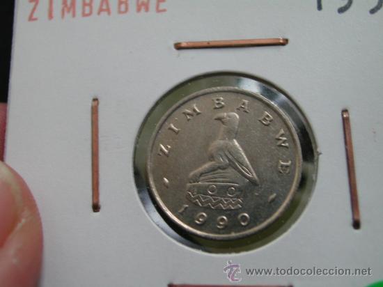 Monedas antiguas de &Aacute;frica: ZIMBABWE 5 CENTS 1990 - Foto 1