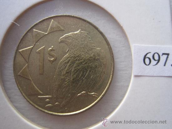 Monedas antiguas de &Aacute;frica: Namibia  1 dolar 1998 MBC - Foto 1