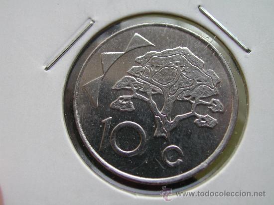 Monedas antiguas de &Aacute;frica: NAMIBIA 10 CENTIMOS 1998 - Foto 1
