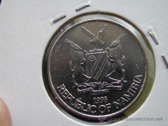Monedas antiguas de &Aacute;frica: NAMIBIA 10 CENTIMOS 1998 - Foto 2
