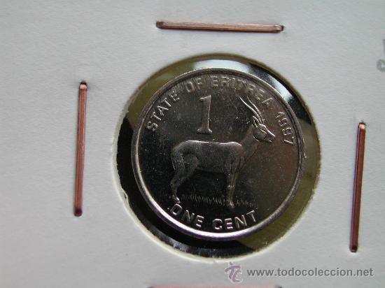 Monedas antiguas de &Aacute;frica: ERITREA 1 CENTIMO 1997 - Foto 1