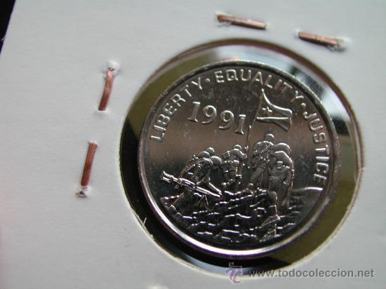 Monedas antiguas de &Aacute;frica: ERITREA 5 CENTIMOS 1997 - Foto 2