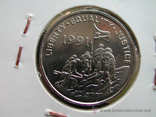 Monedas antiguas de &Aacute;frica: ERITREA 25 CENTIMOS 1997 - Foto 2