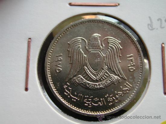Monedas antiguas de &Aacute;frica: LIBIA 20 DIRHAMS 1975 - Foto 2