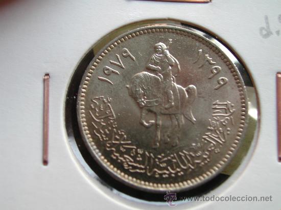 Monedas antiguas de &Aacute;frica: LIBIA 20 DIRHAM 1979 - Foto 1