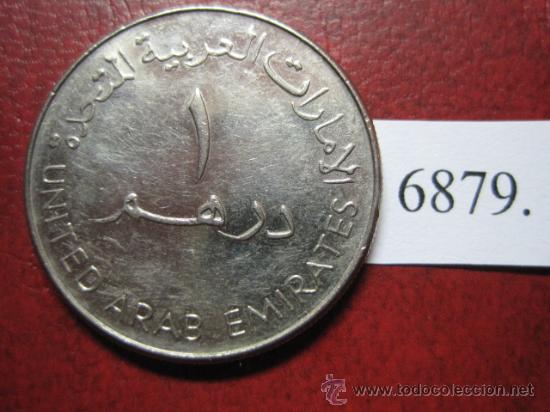 Old Coins of Africa: Emiratos Arabes Unidos , 1 dirhem , 2005 / 1425 , dirham , tipo peque&ntilde;o