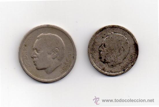 Monedas antiguas de &Aacute;frica: LOTE 2 MONEDAS DE MARRUECOS - Foto 1