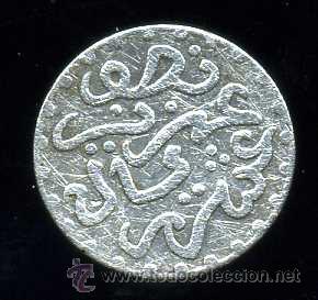 Monedas antiguas de &Aacute;frica: MARRUECOS : 1/2 Dirham (Plata) - Foto 2