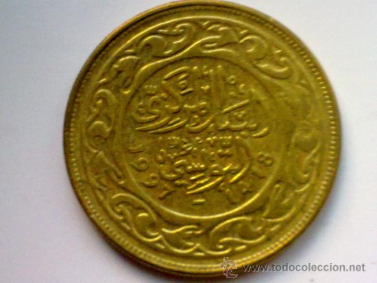 Monedas antiguas de &Aacute;frica: TUNEZ 20 MILLIMS 1997 - Foto 1