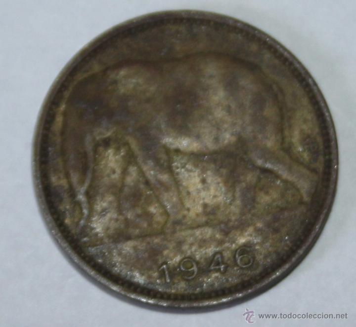 Monedas antiguas de &Aacute;frica: MONEDA DEL CONGO BELGA - Foto 1