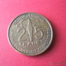 Monedas antiguas de África: =Aª MONEDA-TOGO-25 FRANCS(AFRICA O. FRANCAISE)-BRONCE-BUEN ESTADO-