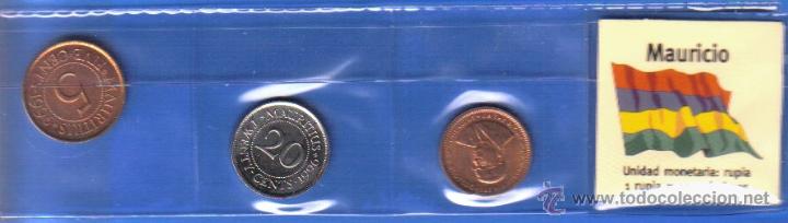 Monedas antiguas de &Aacute;frica: MAURICIO TIRA DE MONEDAS SIN CIRCULAR - Foto 1
