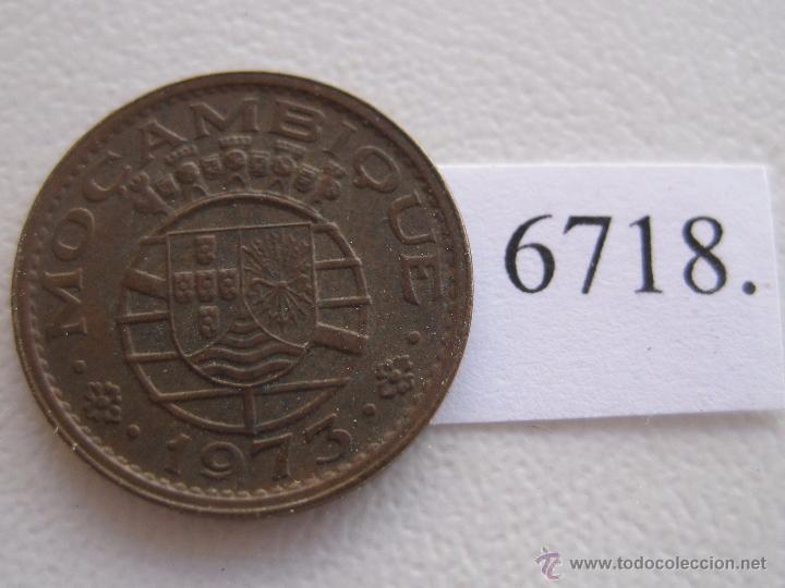 Monedas antiguas de &Aacute;frica: Mozambique 20 centimos 1973 - Foto 2