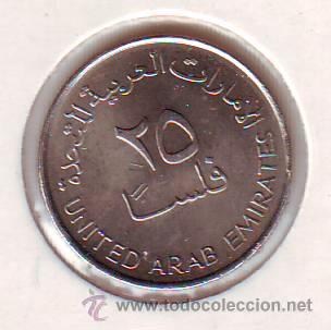 Monete antiche di Africa: EMIRATOS ARABES UNIDOS.25 FILS 1998.MBC.VER FOTO ADICIONAL.(62).