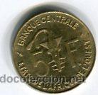 Monnaies anciennes d'Afrique: CINCO (5) FRANCOS BANCO CENTRAL AFRICA DEL OESTE A&Ntilde;O 1978 EXCELENTE