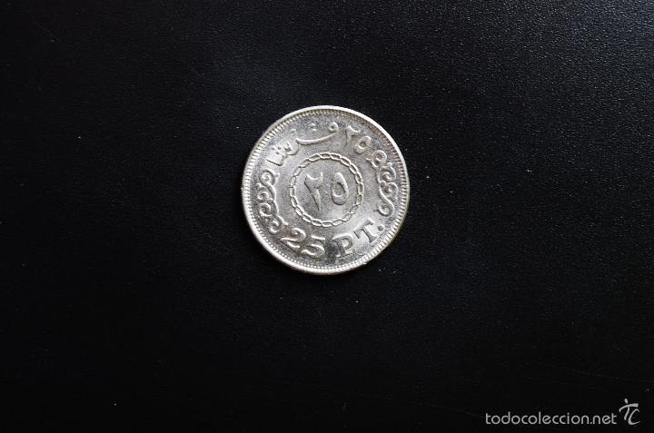 Monedas antiguas de &Aacute;frica: EGIPTO - 25 PIASTRAS - MBC - Foto 2