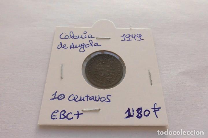 Alte M&uuml;nzen aus Afrika: Colonia de Angola 10 centavos 1949