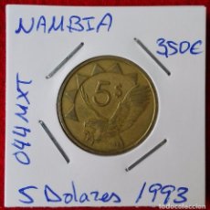 Monedas antiguas de África: NAMBIA - 5 DOLARES AÑO 1993