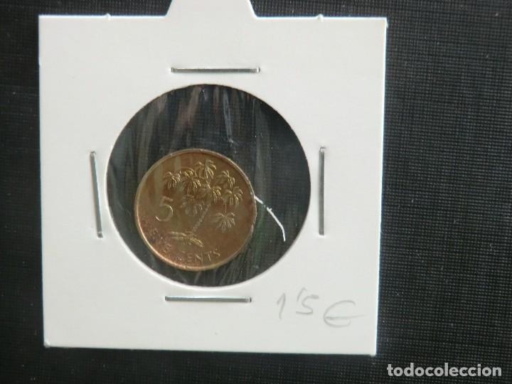 Monedas antiguas de &Aacute;frica: SEYCHELLES  -  5 CENTIMOS  -  1982 - Foto 1
