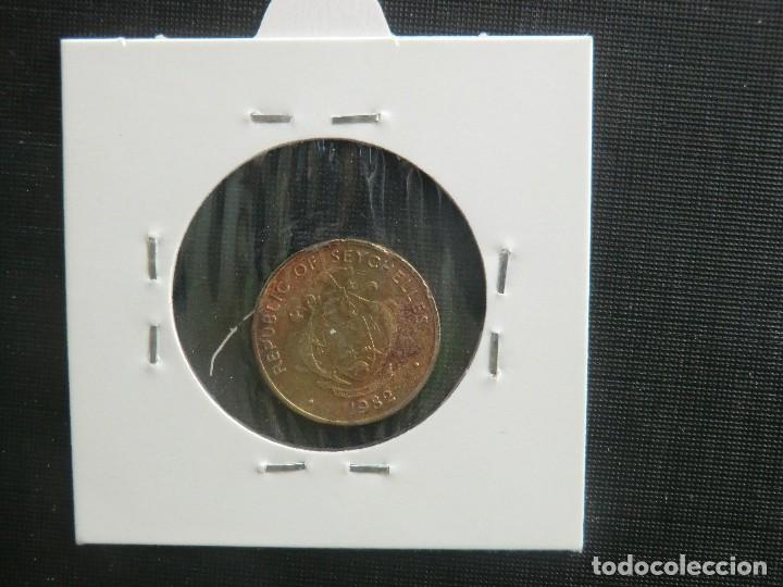 Monedas antiguas de &Aacute;frica: SEYCHELLES  -  5 CENTIMOS  -  1982 - Foto 2